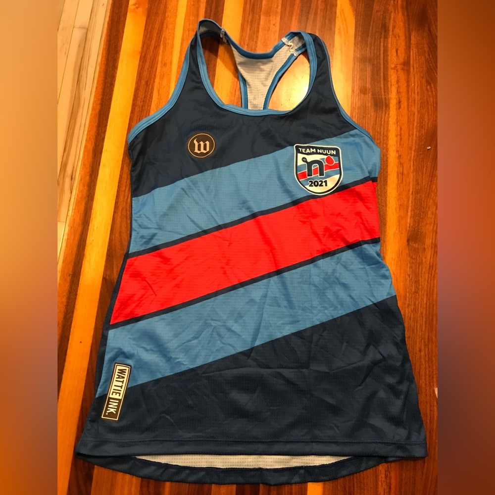 Wattie Ink Team NUUN Breeze Run Tank Womens XXS